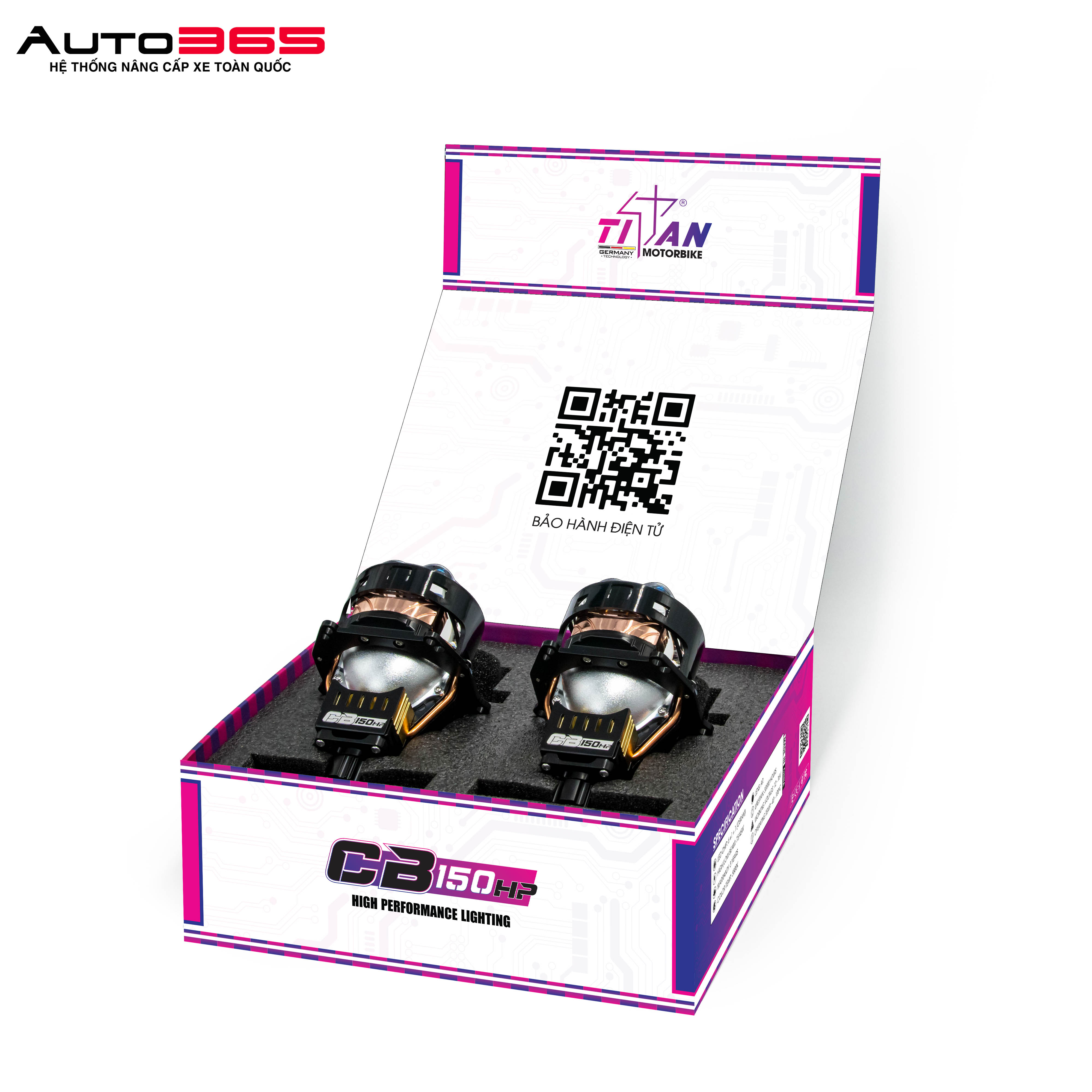 BI LED TITAN MOTO CB150 HP